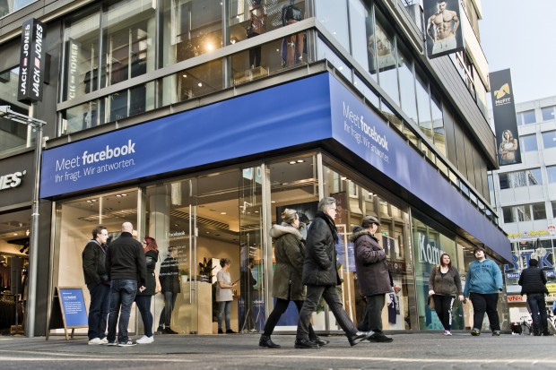 Facebook Pop Up Store en Köln. Michael Gottschalk ®