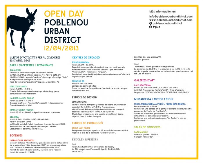 POBLENOU URBAN DISTRICT
