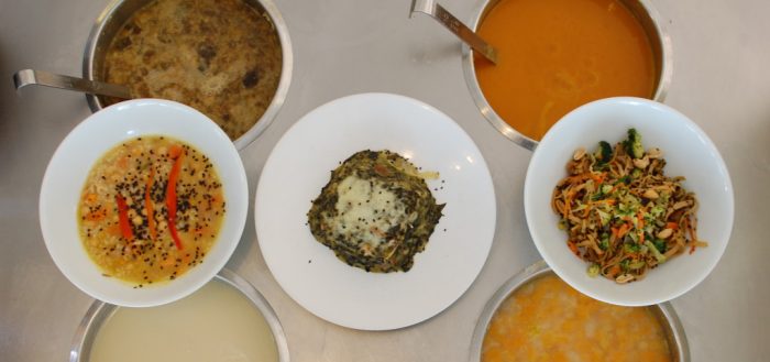 Clase de cocina energética en Sopa Barcelona
