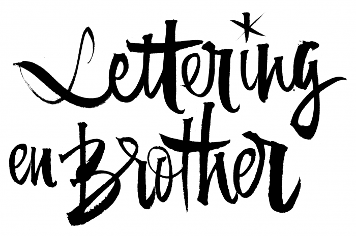 Lettering en Brother Barcelona
