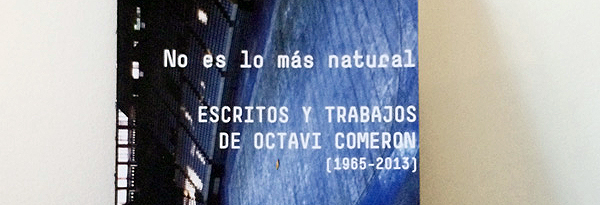 Presentación de "No es lo más natural" en Bau